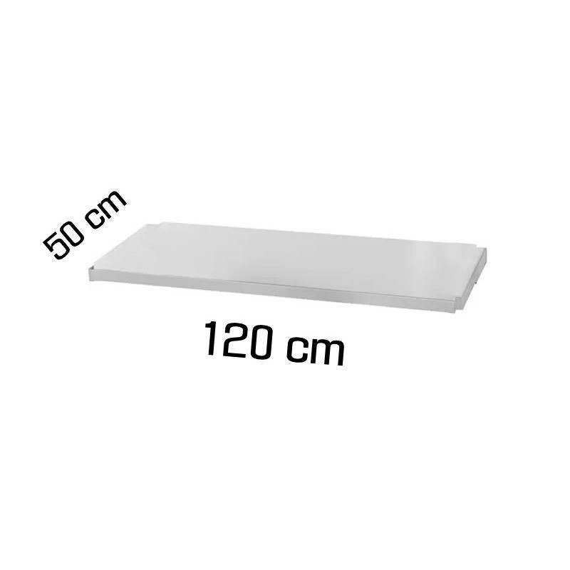 Prateleira 50*120 cm para estante de armazém branca