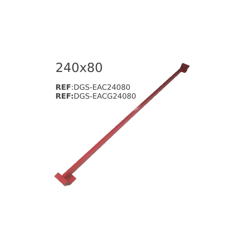 Connecteur de sécurité pour cadres 240x80 cm