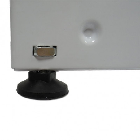 Base de pie blanca para estanteria