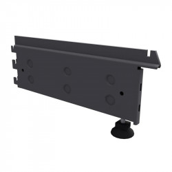 Base de pie gris para estanteria