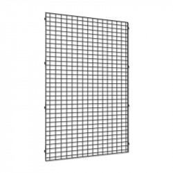 Reja gris para estanteria comercial