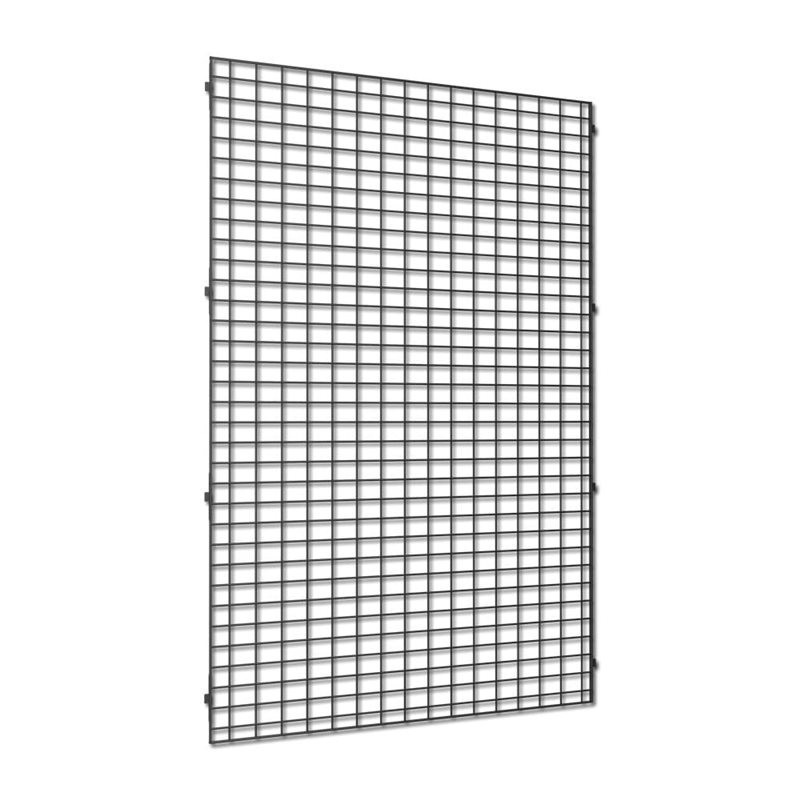 Reja gris para estanteria comercial