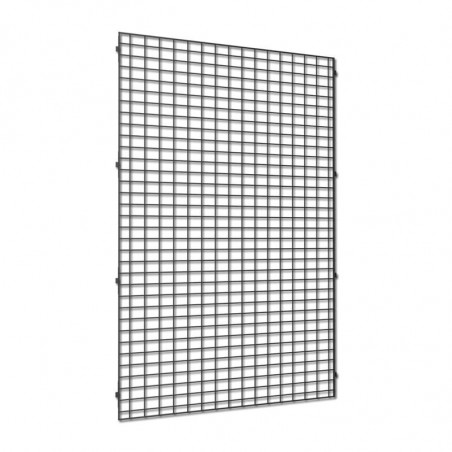 Reja gris para estanteria comercial